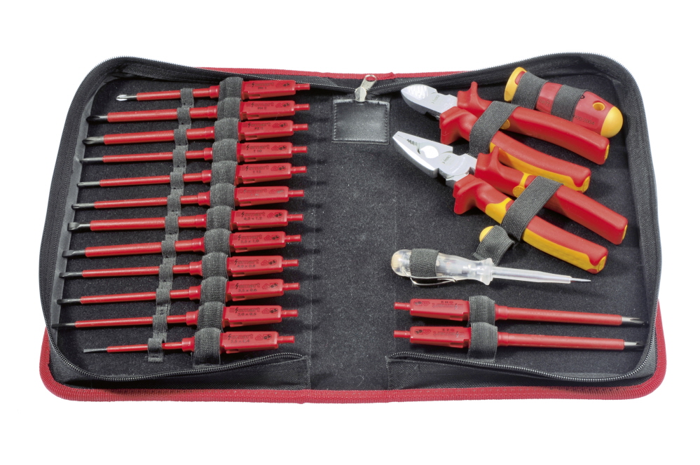 Sac à outils pour électricien Mastercraft avec bandoulière, 23