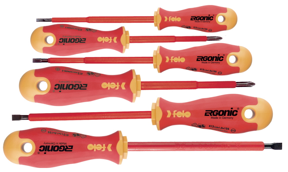 Tournevis cruciforme isolé PH0 155mm - HANGER - 132000
